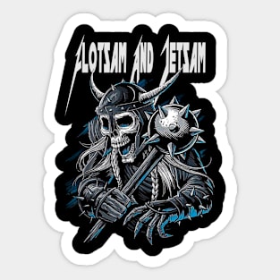 FLOTSAM AND JETSAM MERCH VTG Sticker